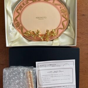 Mikimoto Gold and Pink Decorative Frame